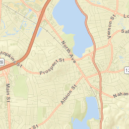 Wakefield Street Map