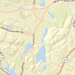 South Peabody Street Map