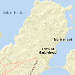 Marblehead Street Map