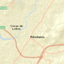 Ribadumia Street Map