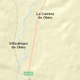 Villaobispo de Otero Street Map