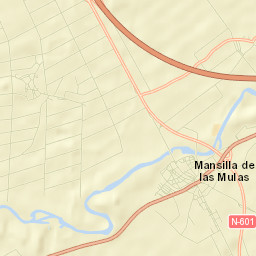 Mansilla de las Mulas Street Map