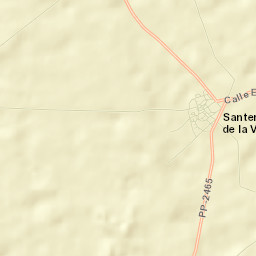 Santervás de la Vega Street Map