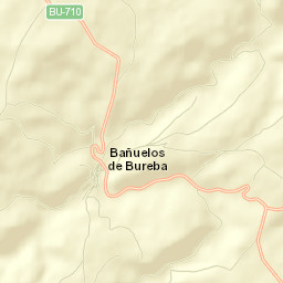 Bañuelos de Bureba Street Map