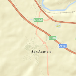 San Asensio Street Map