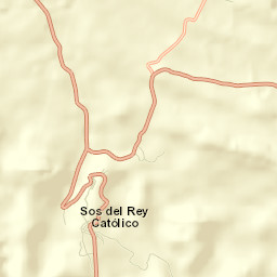 Sos del Rey Católico Street Map