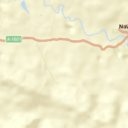 Navardún Street Map