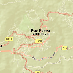 Font-Romeu-Odeillo-Via Street Map