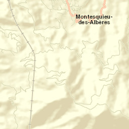 Montesquiu d'Albera Street Map
