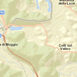 Colli sul Velino Street Map