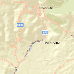 Rivodutri Street Map