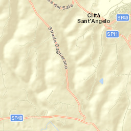 Città Sant'Angelo Street Map