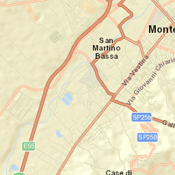 Montesilvano Marina Street Map