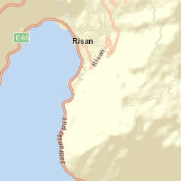 Risan Street Map