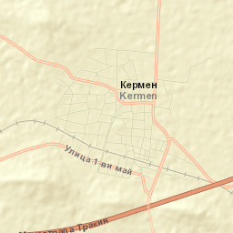 Kermen Street Map