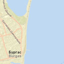 Obshtina Burgas Street Map