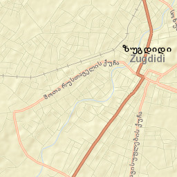 Zugdidi Street Map