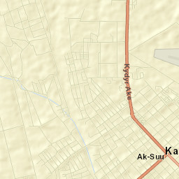 Karakol Street Map