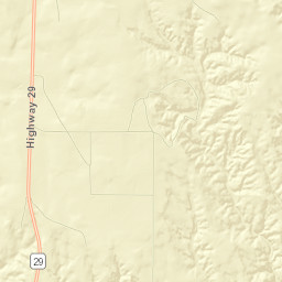 Sioux County Street Map