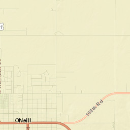 O'Neill Street Map