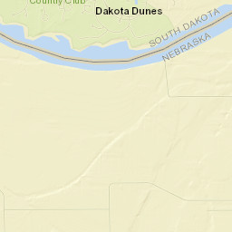 Dakota Dunes Street Map