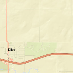 Dike Street Map