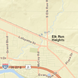 Evansdale Street Map