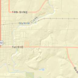 Independence Street Map