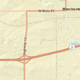 Manchester Street Map