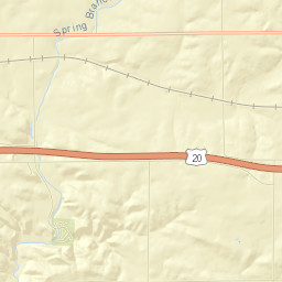 Delaware County Street Map