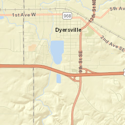 225 11th Street Southeast, Dyersville, IA Street Map