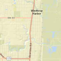 Winthrop Harbor Street Map