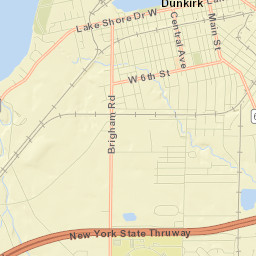 Dunkirk Street Map