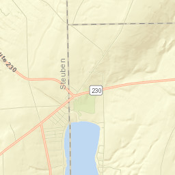 Sylvan Beach Street Map