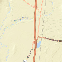 South Deerfield Street Map