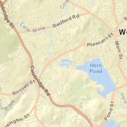Woburn Street Map
