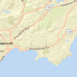 Swampscott Street Map