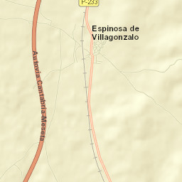 Espinosa de Villagonzalo Street Map
