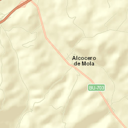 Alcocero de Mola Street Map