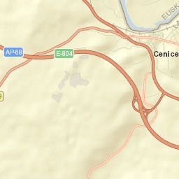 Cenicero Street Map