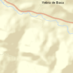 Yebra de Basa Street Map