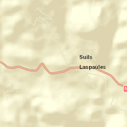 Laspaúles Street Map