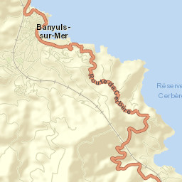 Banyuls de la Marenda Street Map