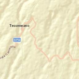 Arlena di Castro Street Map