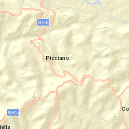 Collecorvino Street Map