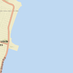 Grosse Pointe Shores Street Map