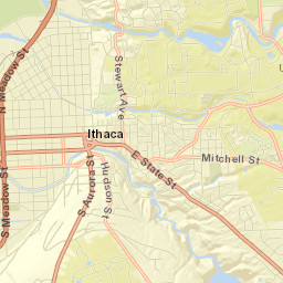 East Ithaca Street Map