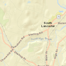 South Lancaster Street Map