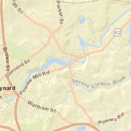 Maynard Street Map