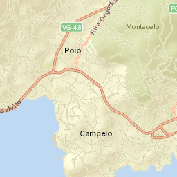 Poio Street Map